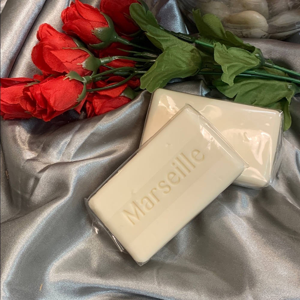 🌹Marseille French Soap Bars - Cream Bath Soap Duo - Made in France for 100 years